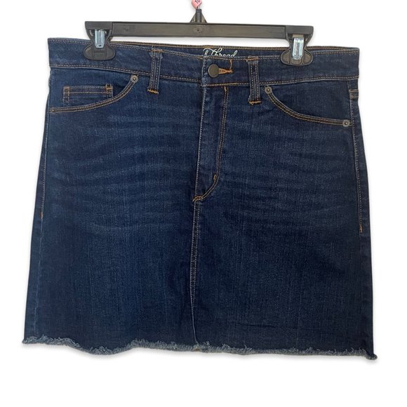 Denim Blue Mini Skirt size 6/28 - Picture 1 of 3